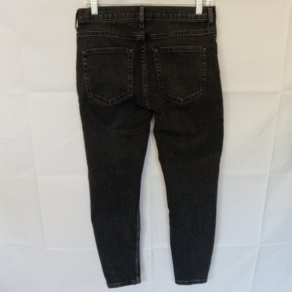 Everlane Black Ankle Jeans Size 28 - Picture 2 of 6